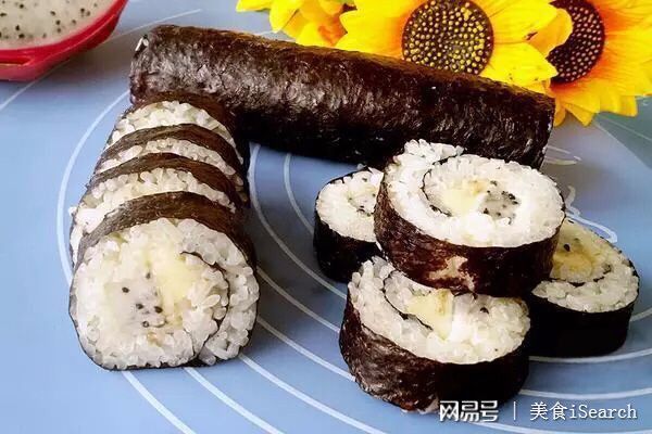 怎样利用水果为寿司增添色彩